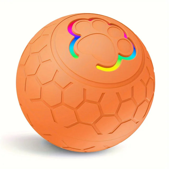 Interactive Pet Toy Ball - Rechargeable, Bite Resistant, Automatic Smart Bouncing Balls