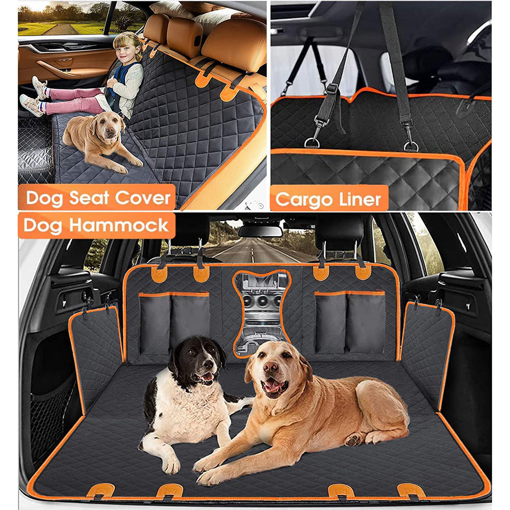 Pet car mat waterproof protection car rear seat mat dog mat anti dirt anti bite anti slip pet car mat